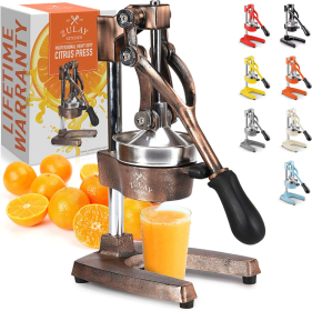 Premium Citrus Juicer - Manual Citrus Press and Orange Squeezer