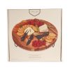 Acacia Footed Cheese Board & Knife Set by Twine Living®