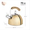 Presley™ Gold Tea Kettle by Pinky Up®