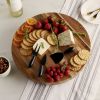 Acacia Footed Cheese Board & Knife Set by Twine Living®