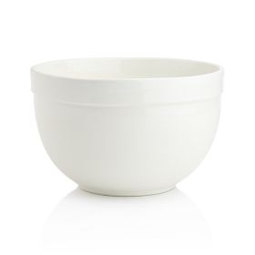 Pantry: White Ceramic Mixing Bowl Set