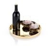 Belmont Round Serving Tray in Gold Viski®