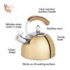 Presley™ Gold Tea Kettle by Pinky Up®