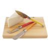 Sunnyside™: Cheese Knives & Cutting Board