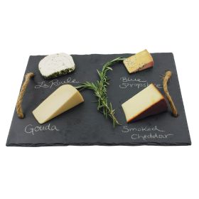 Slate Cheese Board by Twine® (Color: Black)